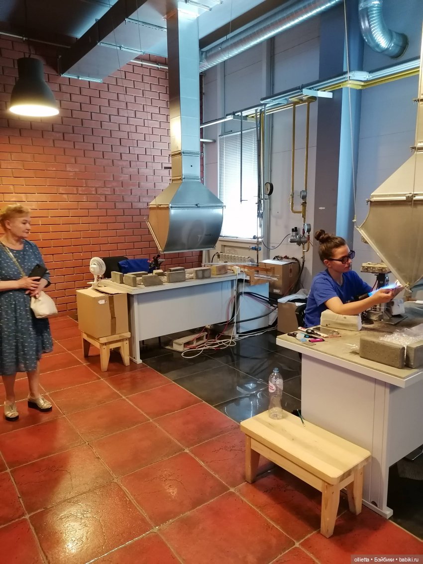 стеклодув за работой