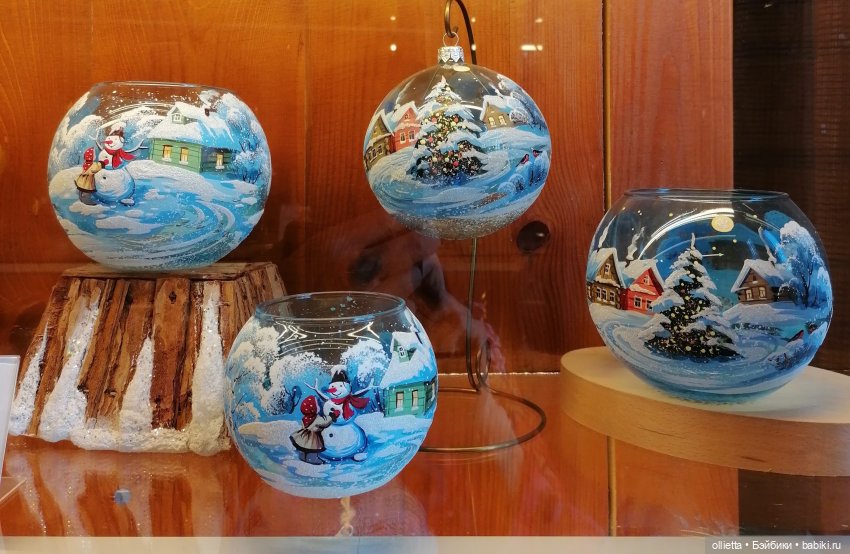 Новогодние игрушки - зимняя сказка летом