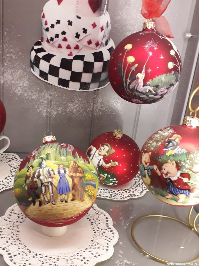 Новогодние игрушки - зимняя сказка летом (фото 8)