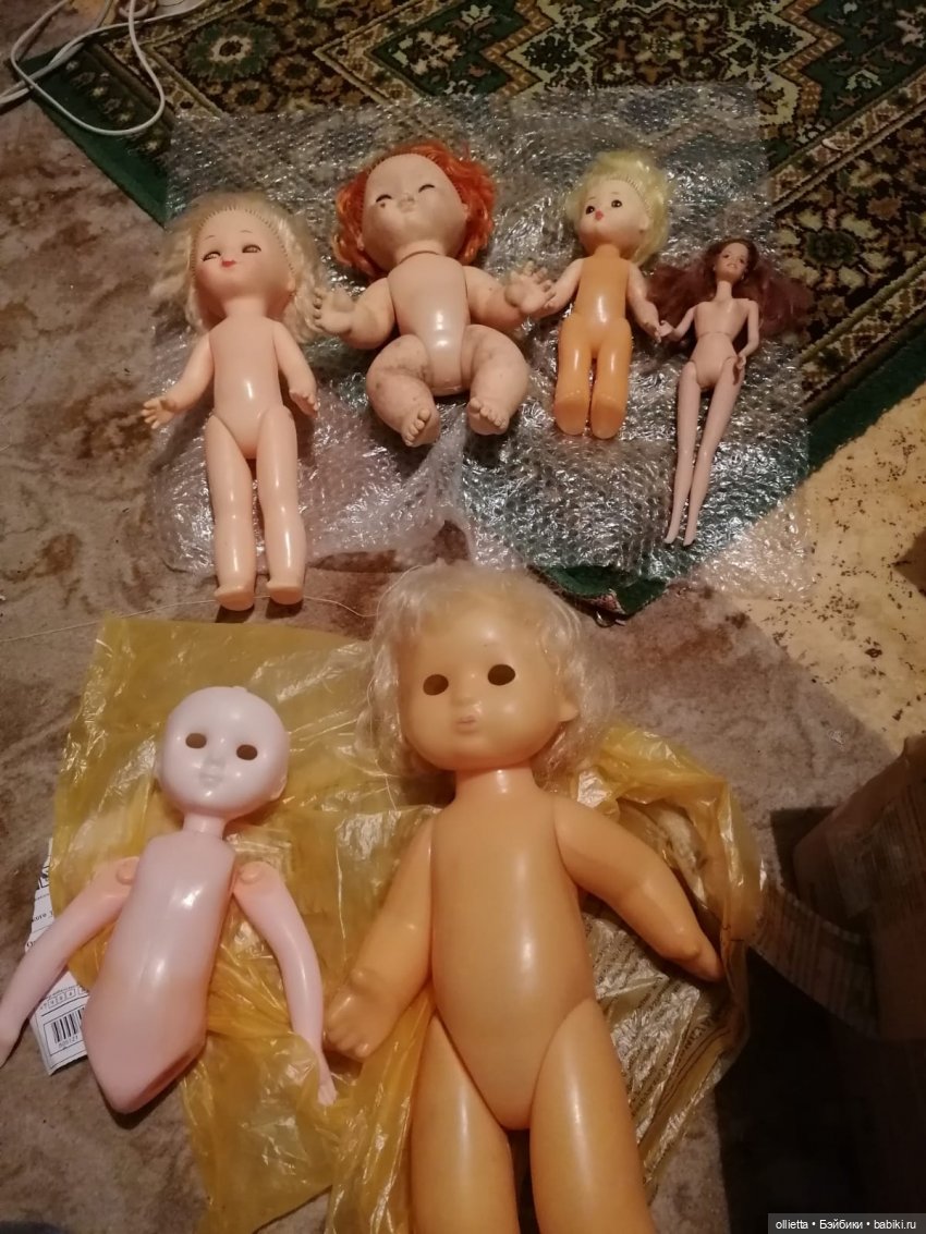 старые куклы