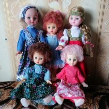 Мои Ивановские куклы и их преображение