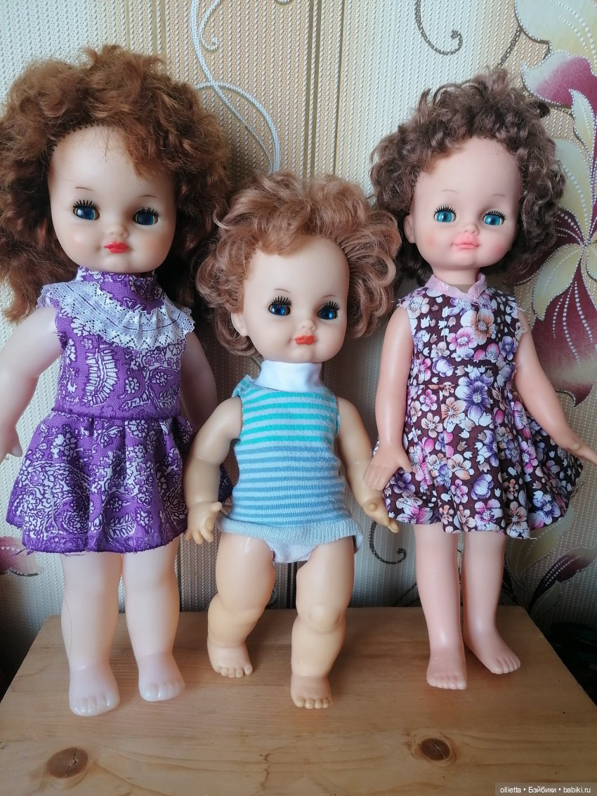 куклы фабрики Мир