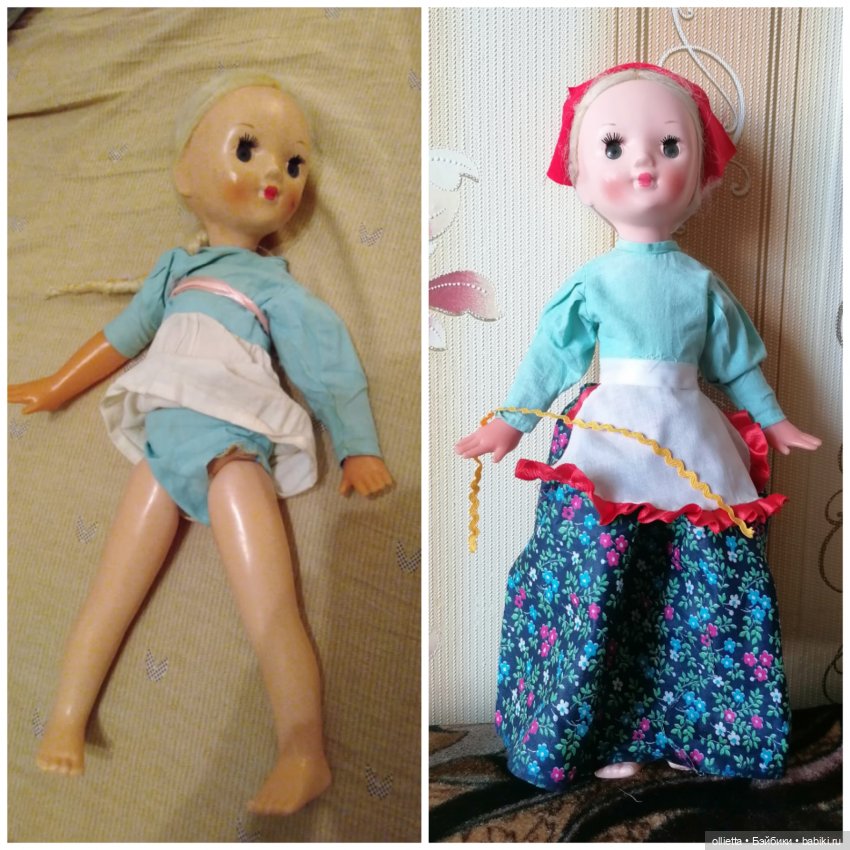 кукла Дуняша или Сударушка. Загорская фабрика