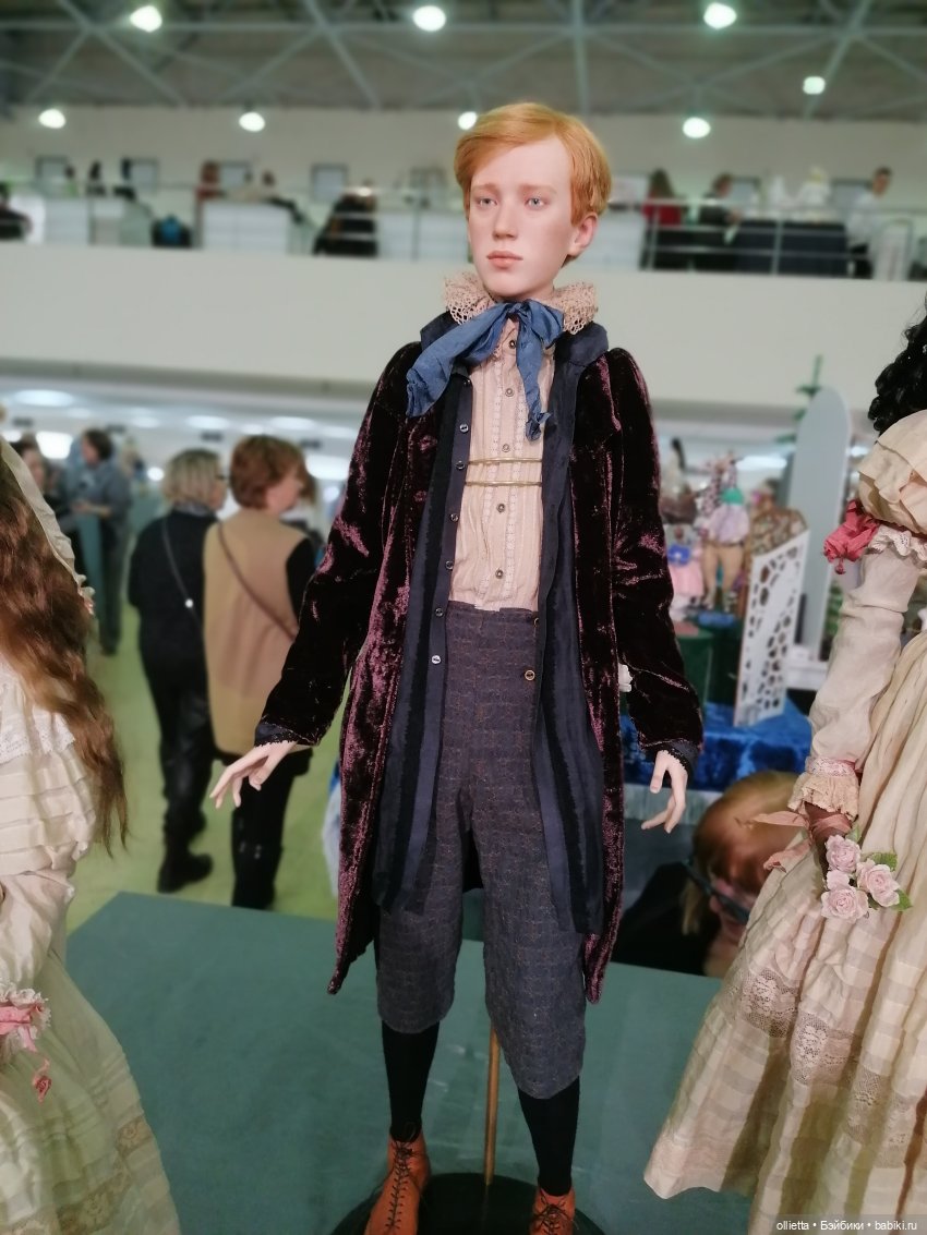 Выставка Искусство куклы, Москва, часть 5 - Фарфоровые куклы