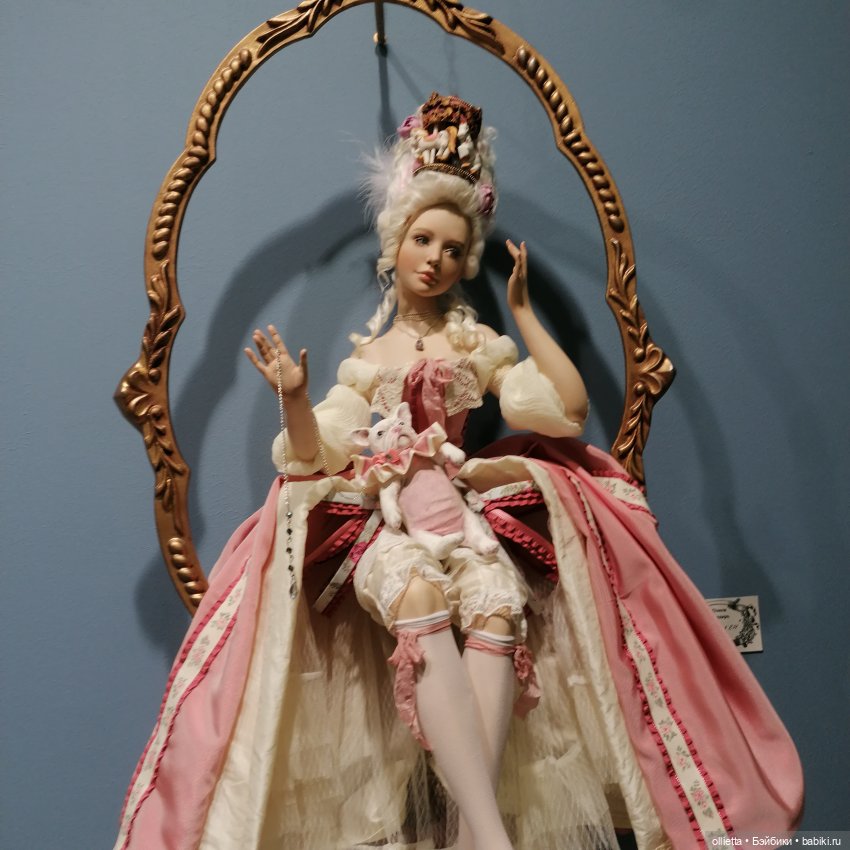 Выставка Искусство куклы, Москва, часть 5 - Фарфоровые куклы (фото 6)