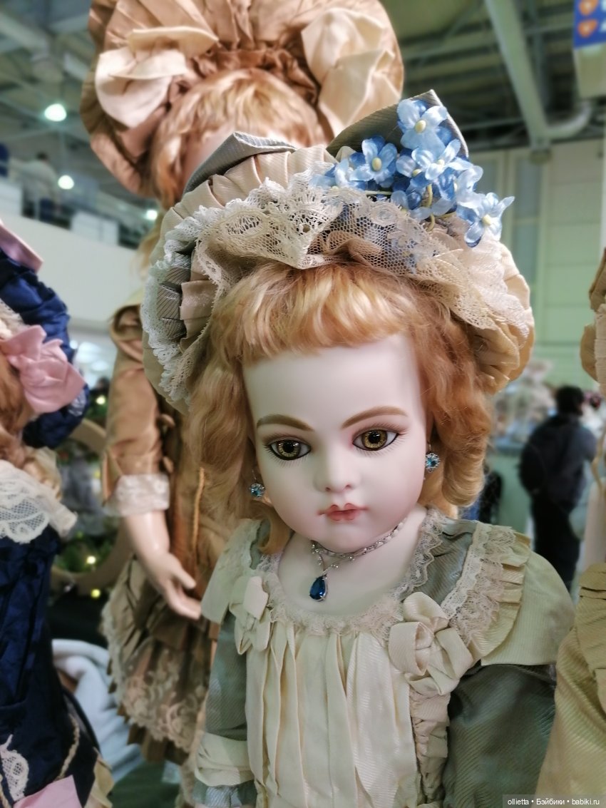 Выставка Искусство куклы, Москва, часть 5 - Фарфоровые куклы