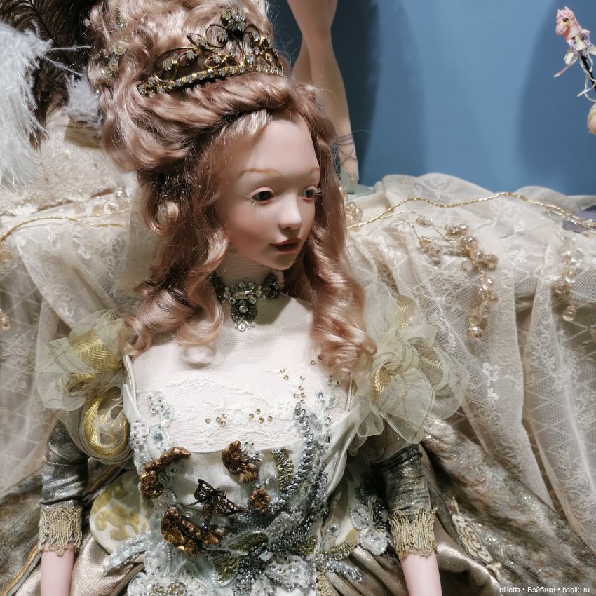 Выставка Искусство куклы, Москва, часть 5 - Фарфоровые куклы (фото 5)