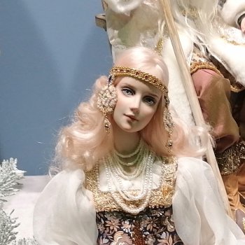 Выставка Искусство куклы, Москва, часть 5 - Фарфоровые куклы