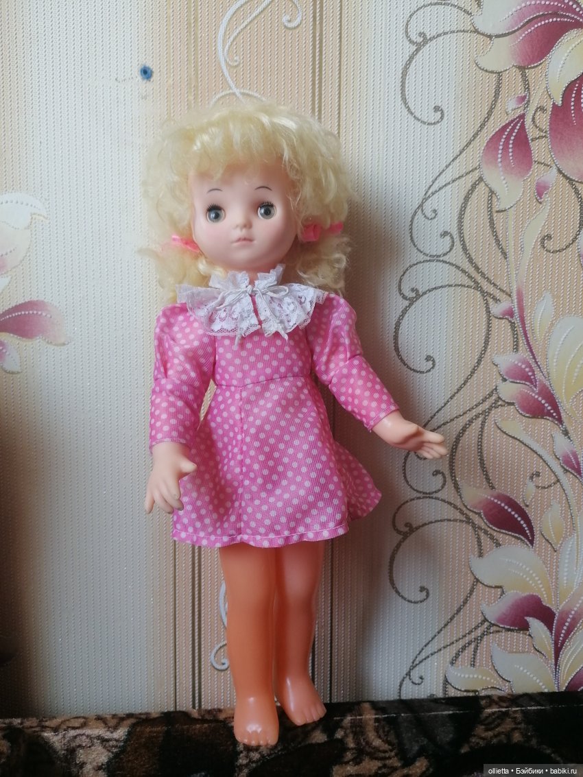 Кукла Лиза фабрики Кругозор