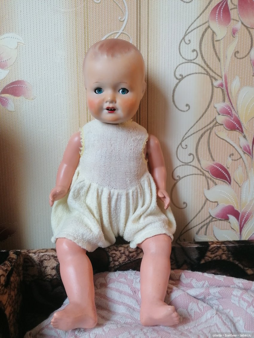 немецкий пупс 1950-х годов