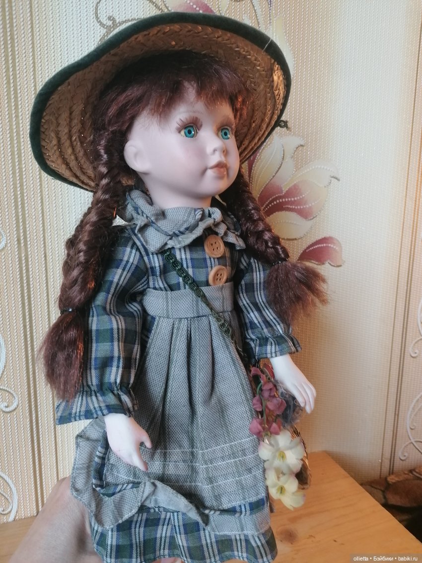 Фарфоровая кукла ГДР