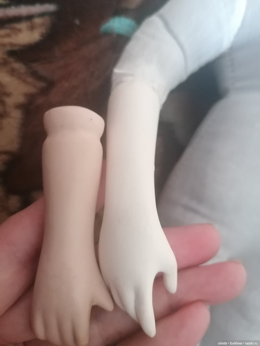 фарфоровые кукольные руки