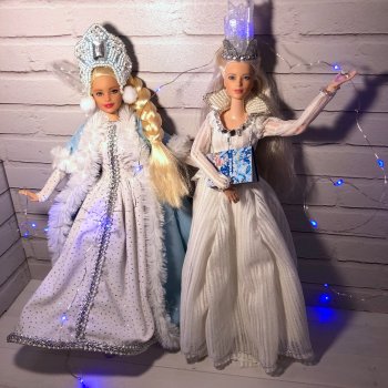 Новогодний ооак барби looks и барби экстра