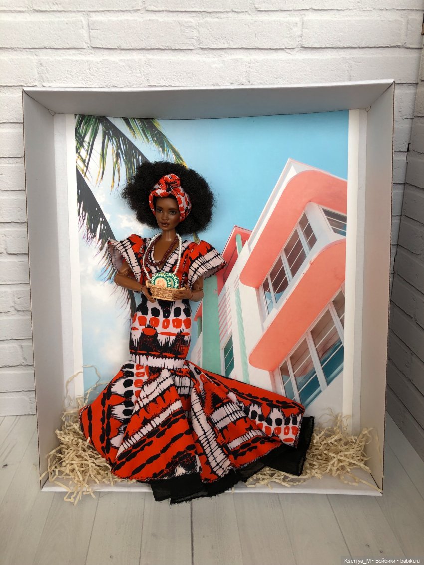 Барби ооак Афрокубинка Элль (фото 2)