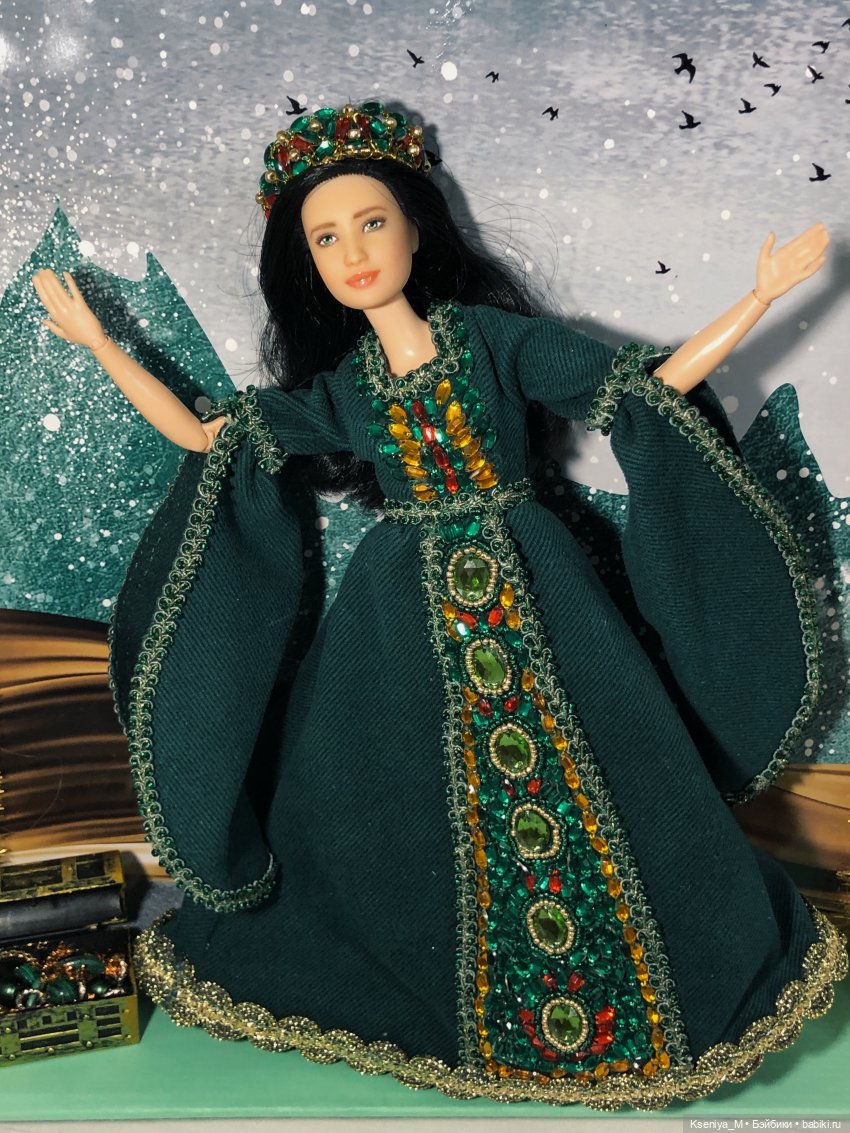 Хозяйка медной горы. Самый сложный и кропотливый ооак (фото 7)