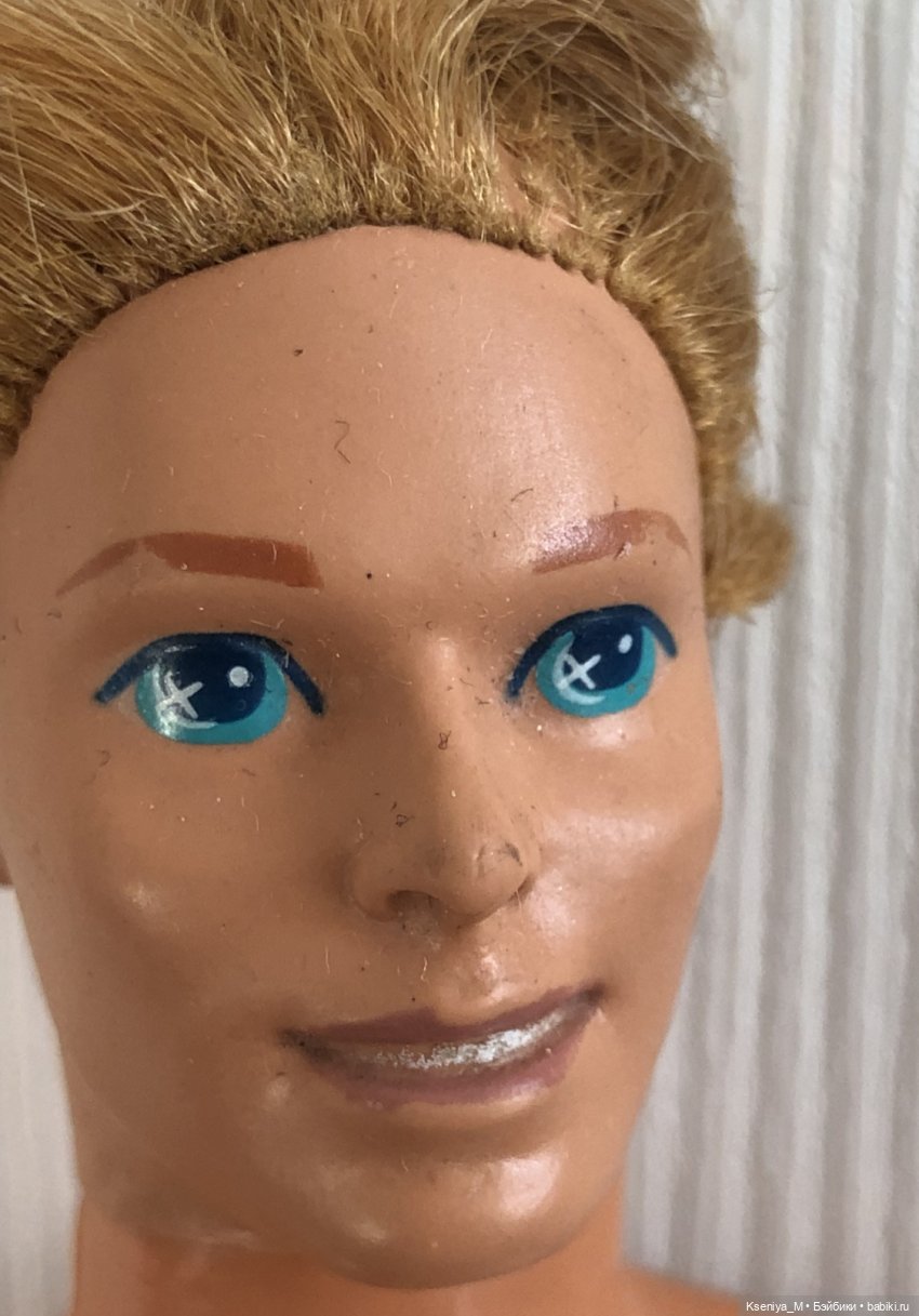 Восстановление убитого кена часть 1. Убираем погрызы на руках