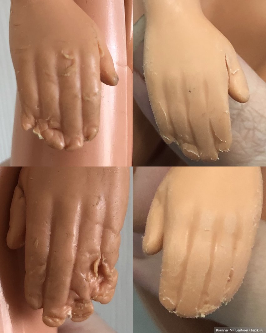 Часть 2. Восстанавливаем убитого Кена. Убираем оранжевость, моделируем заново руки, убираем макияж и дешевый блеск старого