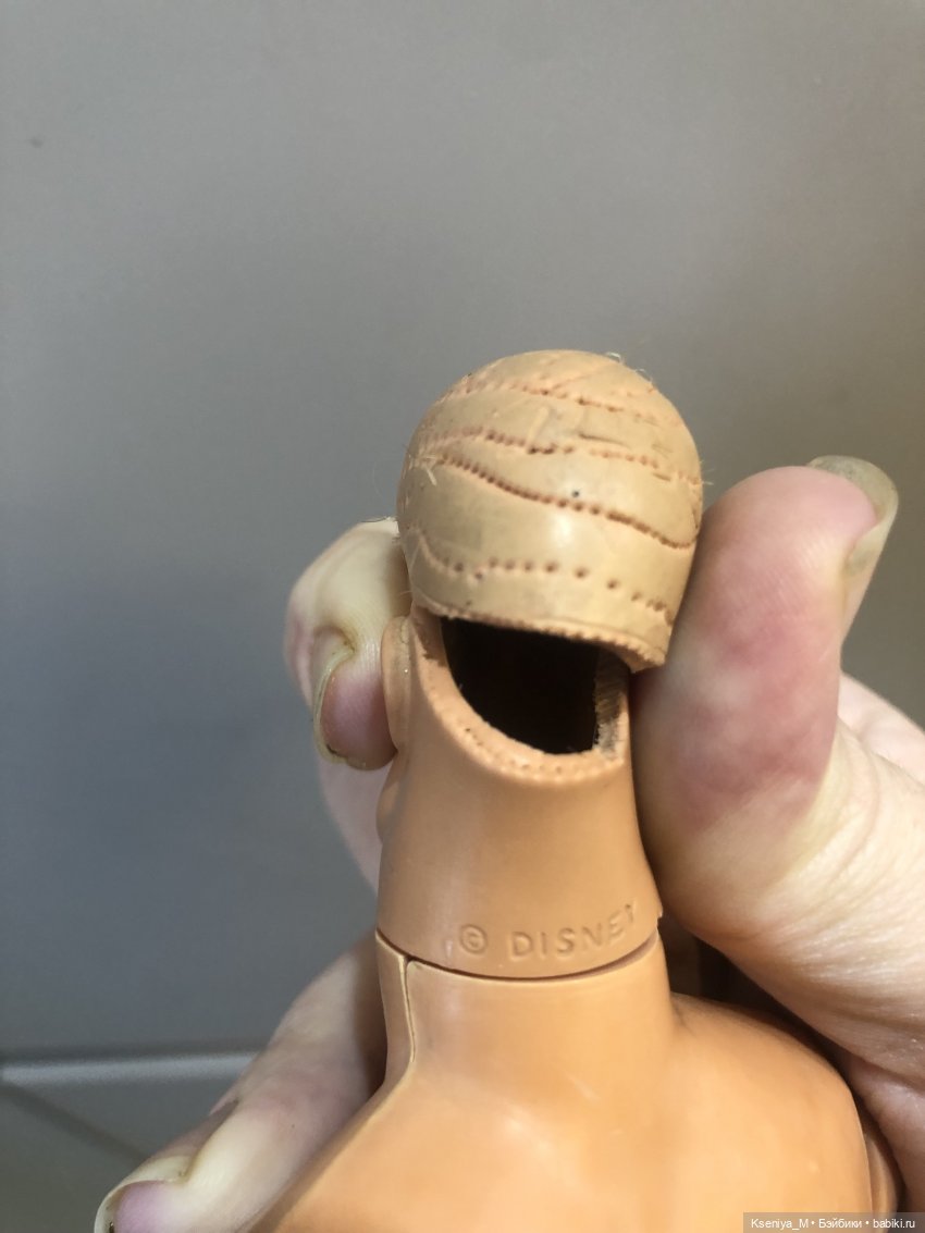 Восстановление убитого кена часть 1. Убираем погрызы на руках (фото 8)