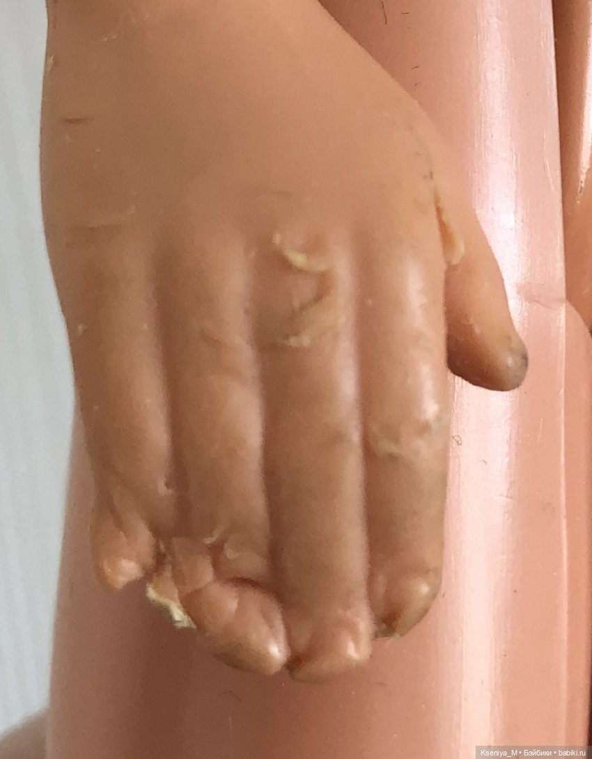 Восстановление убитого кена часть 1. Убираем погрызы на руках (фото 3)