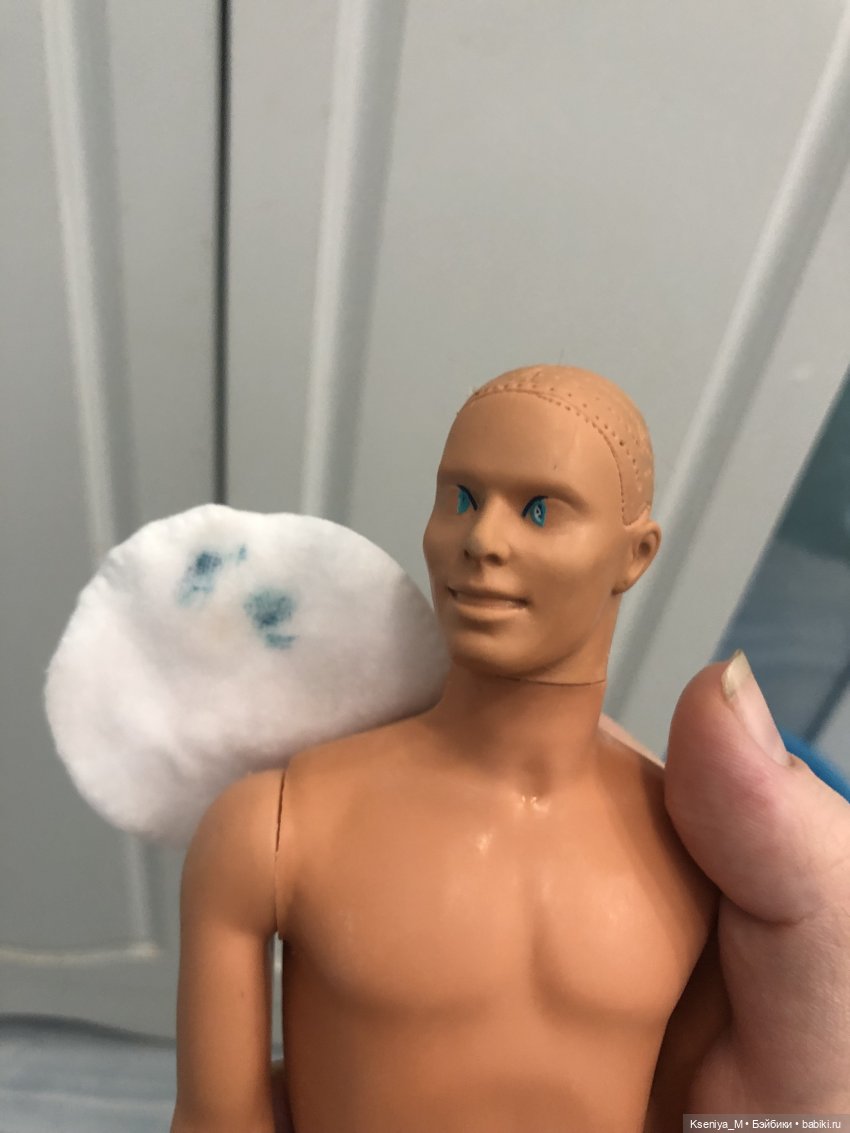 Часть 2. Восстанавливаем убитого Кена. Убираем оранжевость, моделируем заново руки, убираем макияж и дешевый блеск старого