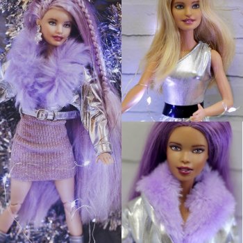 Трио в сборе. Барби - эльфийки 🩷🦄, ооак мой