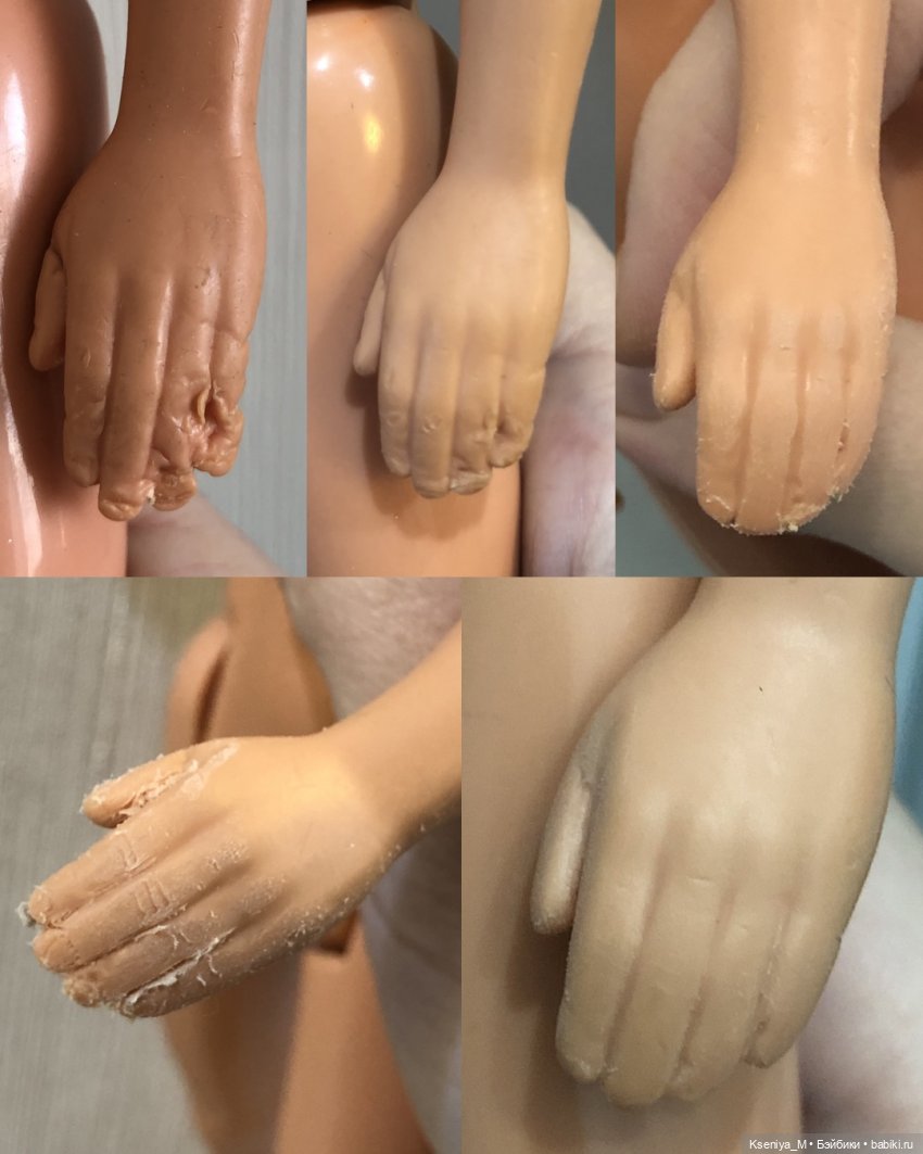 Восстанавливаем убитого кена часть 4. Погрызы, шлифовка, новые волосы. Наращивание пальца, проклейка швов…