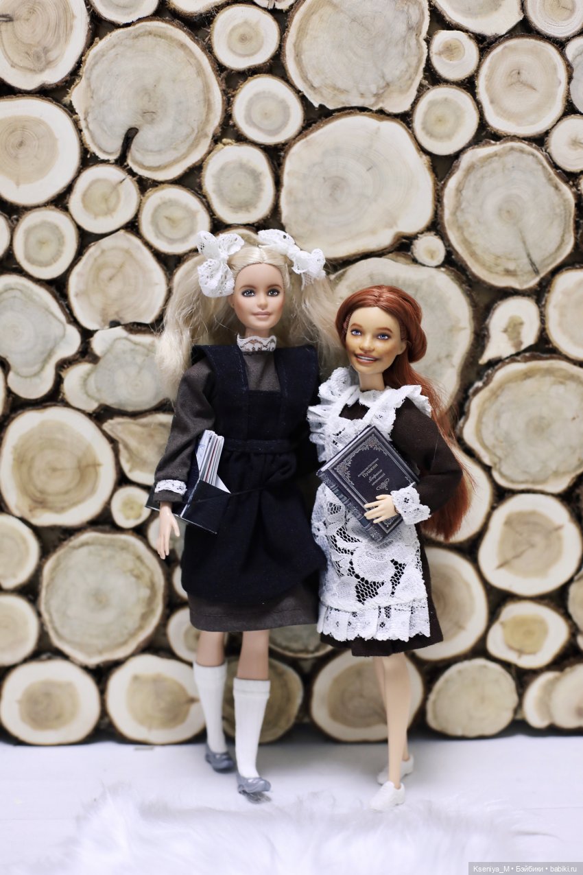 Советская школьница Леночка. Барби ооак. Третья и завершающая кукла из серии ❤️ (фото 6)