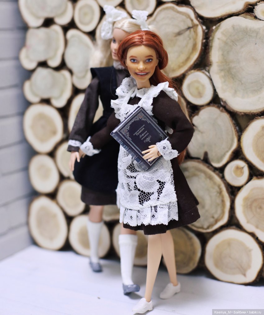 Советская школьница Леночка. Барби ооак. Третья и завершающая кукла из серии ❤️ (фото 9)