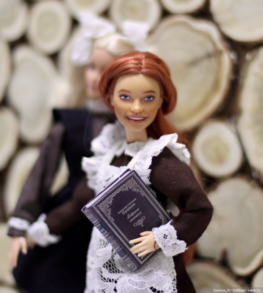 Советская школьница Леночка. Барби ооак. Третья и завершающая кукла из серии ❤️ (фото 4)