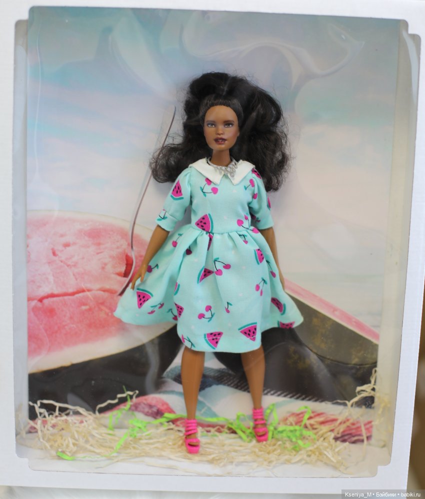 Серия Кастом ооак Барби!🧉🍩🍫Пятая афро - девушка из 9💓 (фото 8)