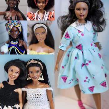 Серия Кастом ооак Барби!🧉🍩🍫Пятая афро - девушка из 9💓