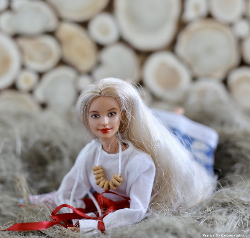 Аленушка. Новый ООАК на базе коллекционной BMR Милли (фото 3)