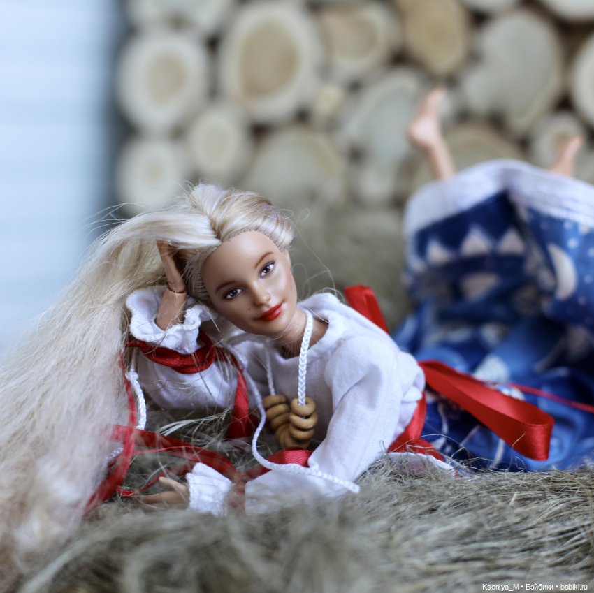 Аленушка. Новый ООАК на базе коллекционной BMR Милли (фото 5)