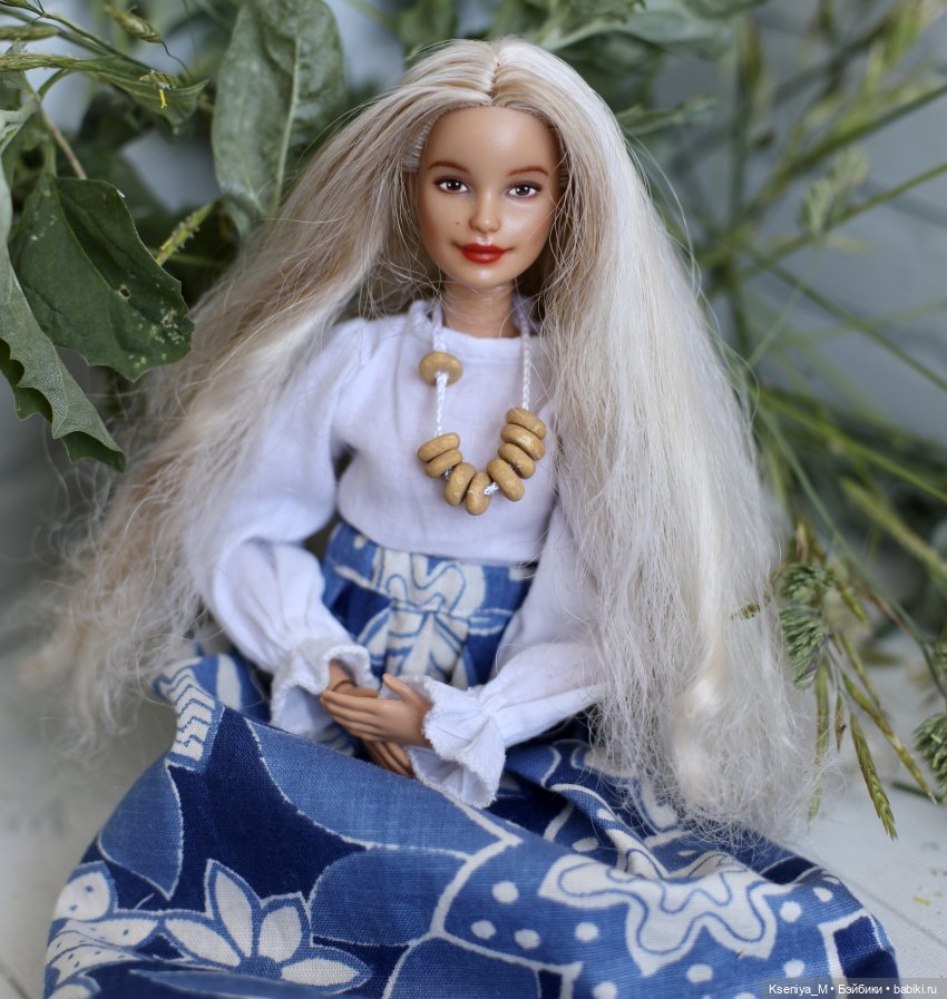 Аленушка. Новый ООАК на базе коллекционной BMR Милли (фото 6)