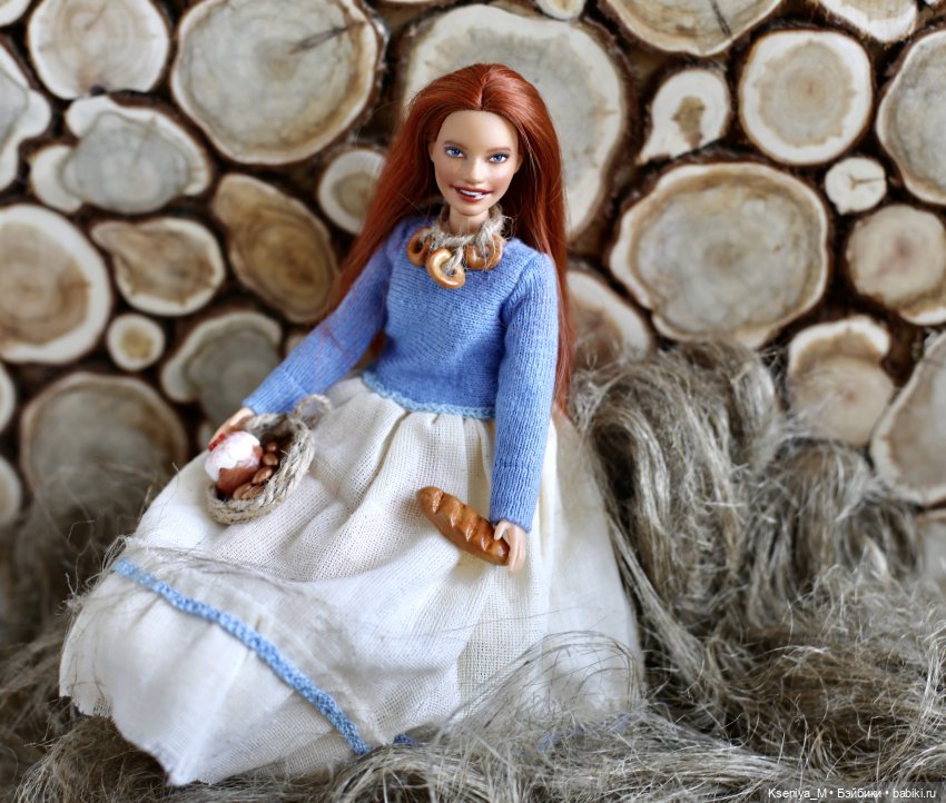 Прасковья. ООАК Барби — ООАК и кастом Барби (Barbie): репейнт (фото 5)