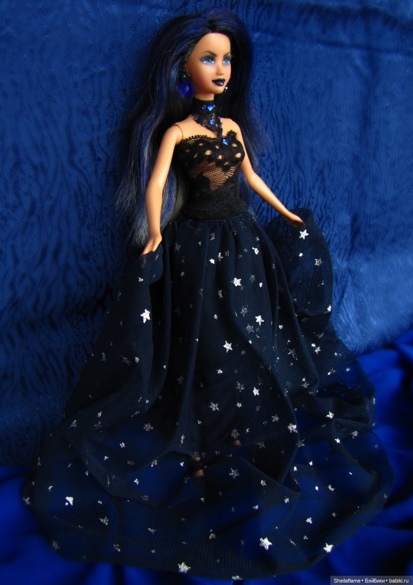Сафира - королева Ночи — ООАК и репейнт кукол (Custom): Barbie (фото 8)