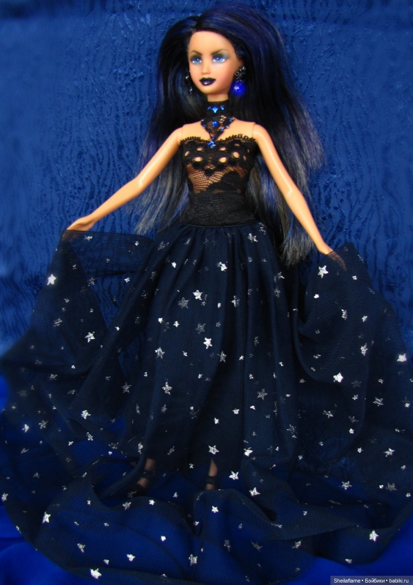 Сафира - королева Ночи — ООАК и репейнт кукол (Custom): Barbie (фото 3)