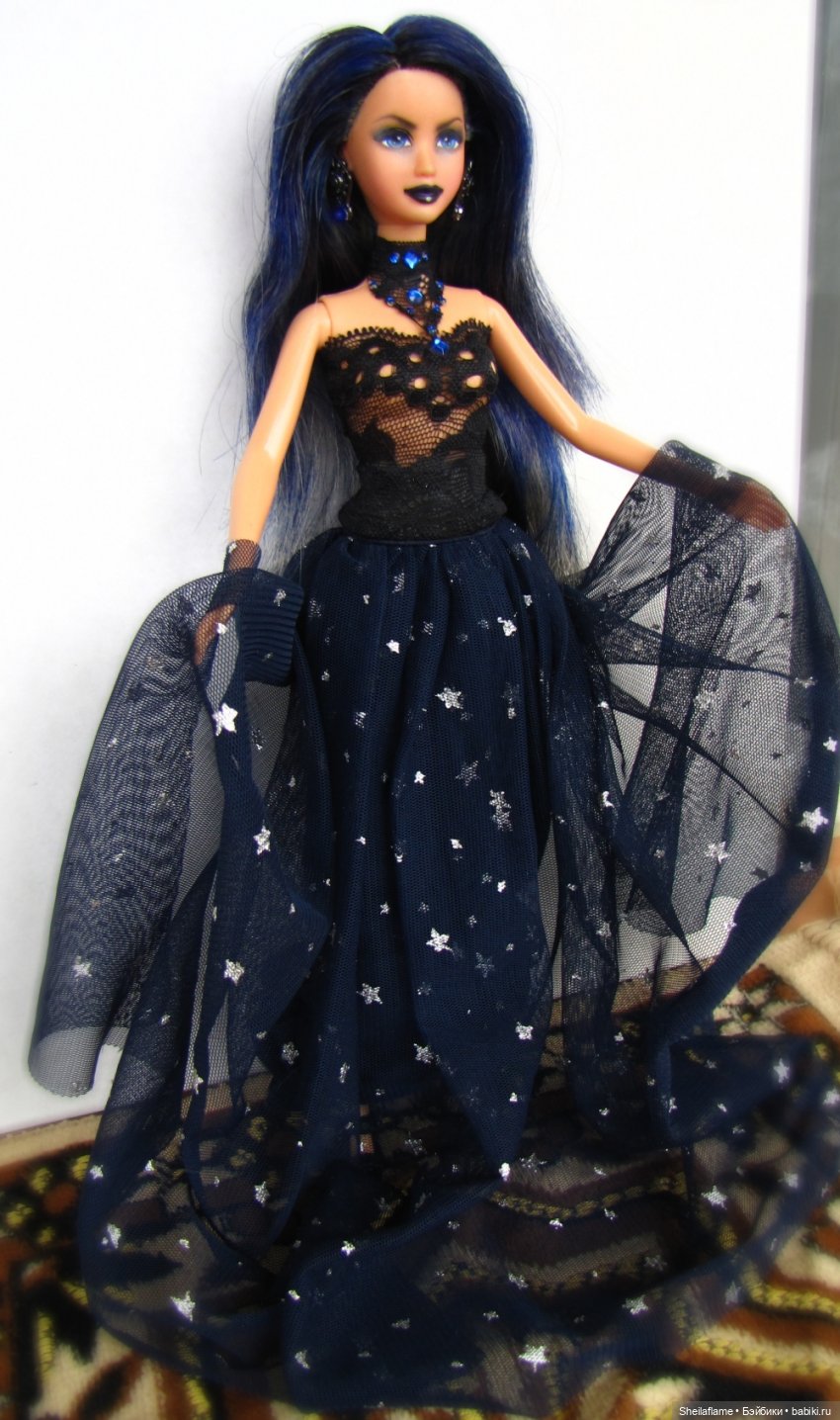 Сафира - королева Ночи — ООАК и репейнт кукол (Custom): Barbie (фото 5)