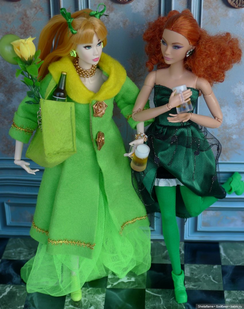 Рыжее и зелёное | Бэйбики Рыжее и зелёное — Тематические праздники и конкурсы кукол (Разное)