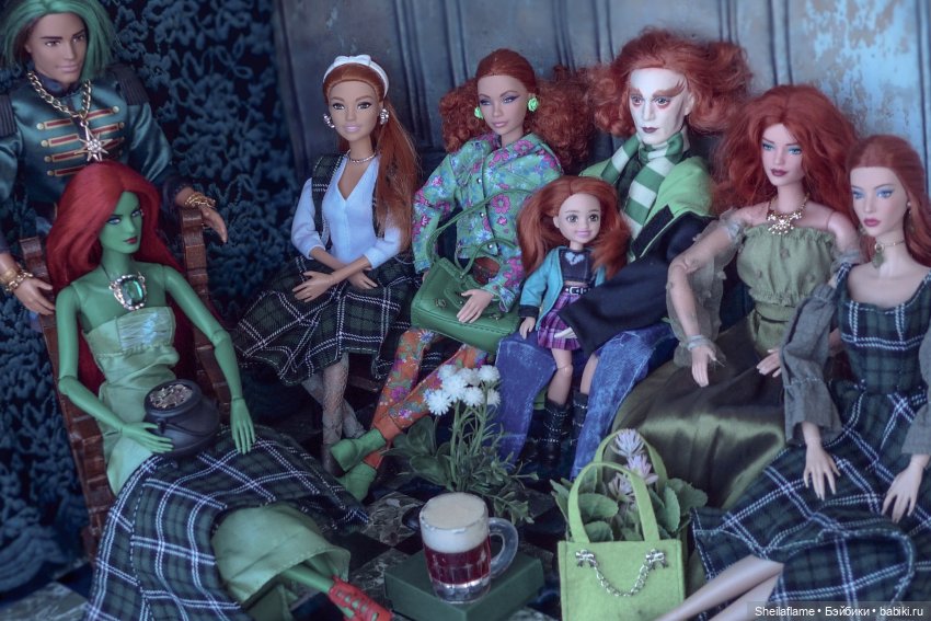 Рыжее и зелёное | Бэйбики Рыжее и зелёное — Тематические праздники и конкурсы кукол (Разное) (фото 7)