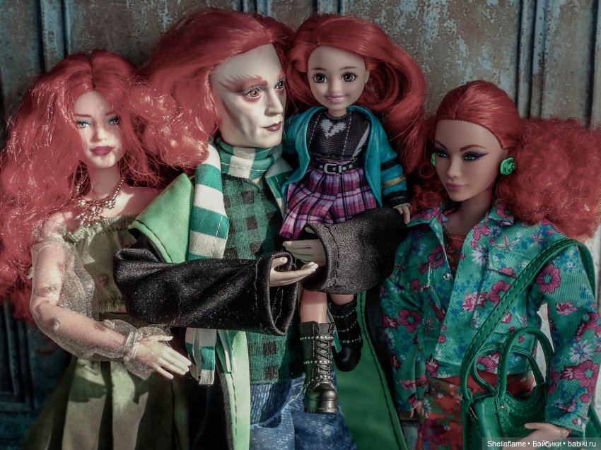 Рыжее и зелёное | Бэйбики Рыжее и зелёное — Тематические праздники и конкурсы кукол (Разное)