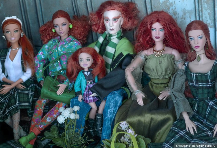 Рыжее и зелёное | Бэйбики Рыжее и зелёное — Тематические праздники и конкурсы кукол (Разное) (фото 8)