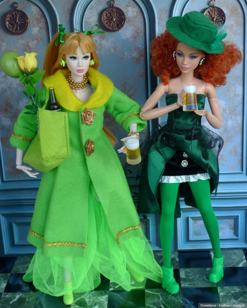 Рыжее и зелёное | Бэйбики Рыжее и зелёное — Тематические праздники и конкурсы кукол (Разное)