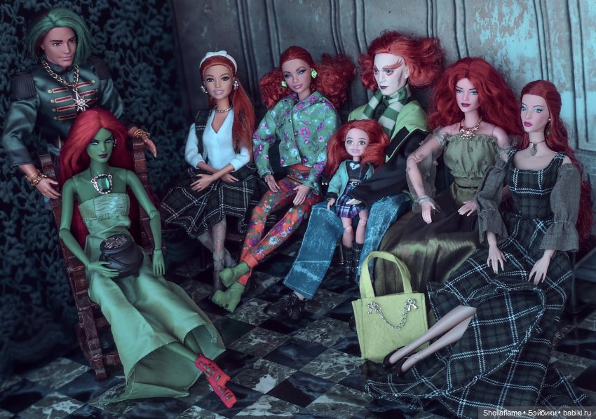 Рыжее и зелёное | Бэйбики Рыжее и зелёное — Тематические праздники и конкурсы кукол (Разное) (фото 6)