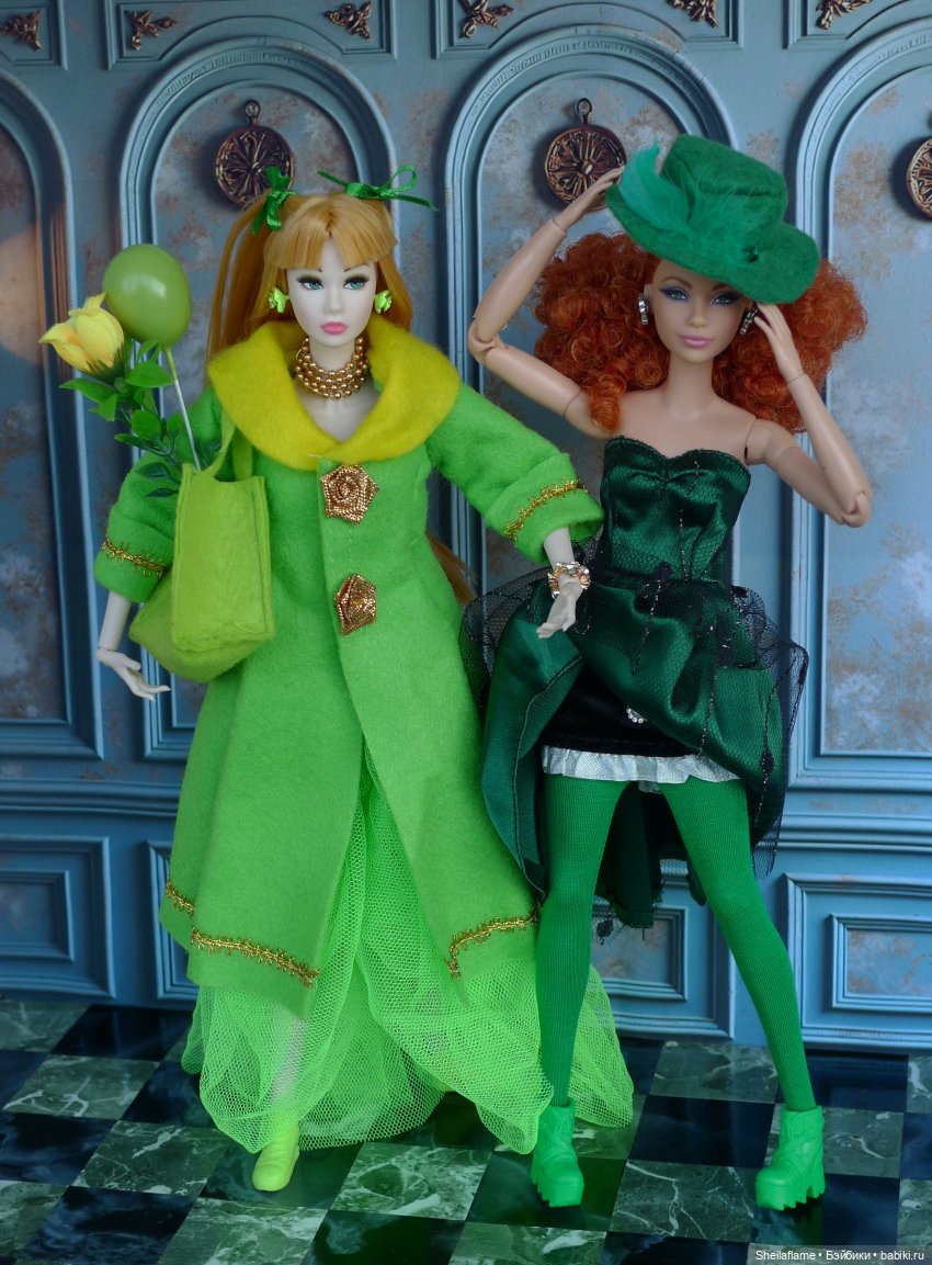 Рыжее и зелёное | Бэйбики Рыжее и зелёное — Тематические праздники и конкурсы кукол (Разное)
