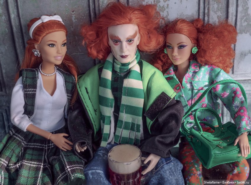 Рыжее и зелёное | Бэйбики Рыжее и зелёное — Тематические праздники и конкурсы кукол (Разное)