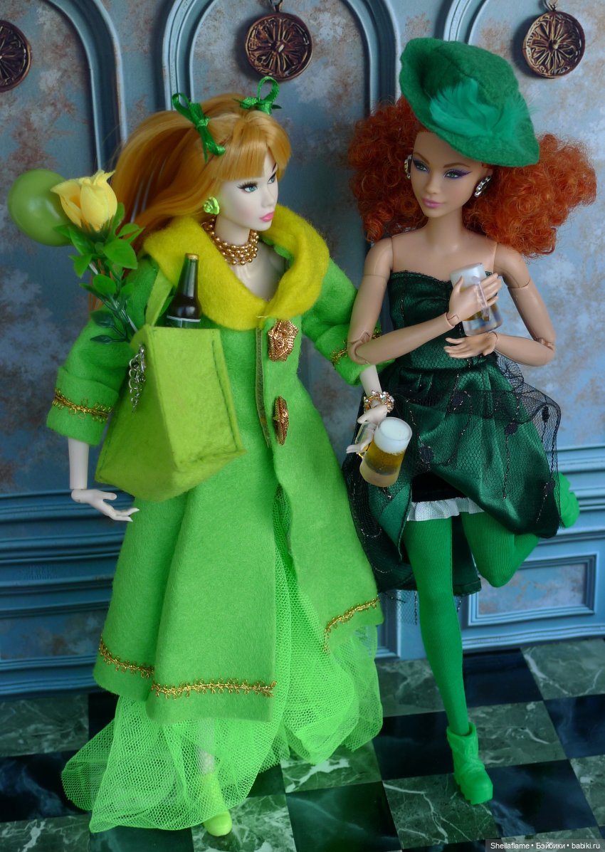 Рыжее и зелёное | Бэйбики Рыжее и зелёное — Тематические праздники и конкурсы кукол (Разное)