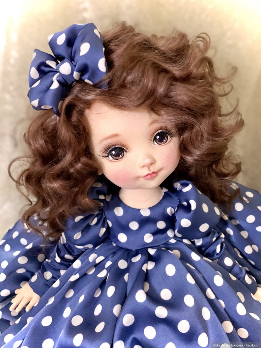 Интерьерная кукла из ткани - dolls_lana