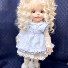 Интерьерная текстильная кукла