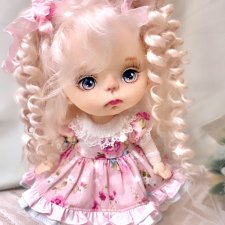 Интерьерная текстильная кукла